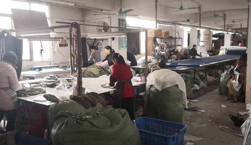 Guangzhou Beianji Clothing Co., Ltd. производственная линия производителя